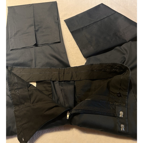 Ermenegildo Zegna 36 - 38R 30x30 Blue Brushed Cotton Suit Unconstructed 3/2 Roll - Picture 8 of 14